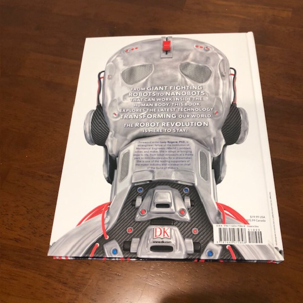 Robot Hardcover Book. - Picture 2 of 16